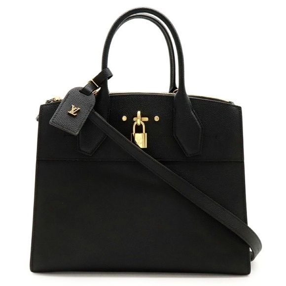 Louis Vuitton Taurillon Leather City Steamer Tote - Picture 14 of 14